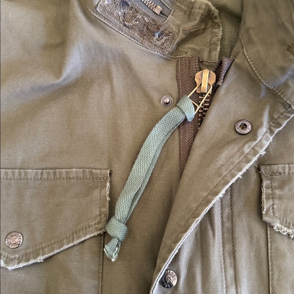 JADED GYPSY THE VINTAGE OLIVIA LACE TRIM MILITARY JACKET - Picture 9 of 12